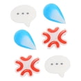 thumbnail image 1 of Épingles à Cheveux Drôles, Clips de Cheveux Mignons Simples 6pcs à la Mode pour la Datation, 1 of 8