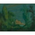 thumbnail image 3 of Louis Michel Eilshemius 18x15 Black Modern Framed Museum Art Print Titled - Nymphs Sleeping (1920), 3 of 5