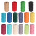 thumbnail image 3 of cuerda de yute de 2 mm 328ft / Roll Cord Cord Rope 2mm Cordón de cuerda Embalaje duradero , Natural, se describe Magideal cuerda de yute de 2 mm, 3 of 7