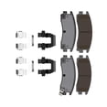 thumbnail image 3 of CarLights360 For Pontiac Aztek 2001 02 03 04 2005 Brake Pads | Ceramic Friction | 41.1 Millimeters / 1.62 Inches Inner Pad Height, 3 of 4