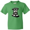 thumbnail image 3 of Inktastic Schnauzer Pup Youth T-Shirt, 3 of 5