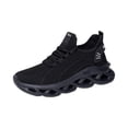thumbnail image 2 of Domzle Hands Free and Supportive Walking Shoes for Women, Lightweight Walking Sneakers with Cloud Cushion Sole, Spacious Toe Box for Comfort & Relief Black, 2 of 5