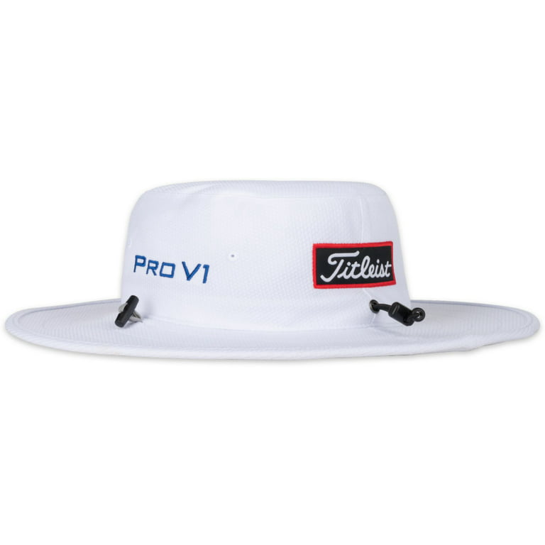 Titleist Men's Tour Aussie Golf Hat, White