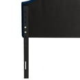 thumbnail image 2 of Calera Diamond Button Tufted Upholstered Arched Panel Twin Headboard, 2 of 6