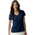 thumbnail image 1 of Hanes T-Shirt Col en V Nano-T pour Femmes - S04V, 1 of 1