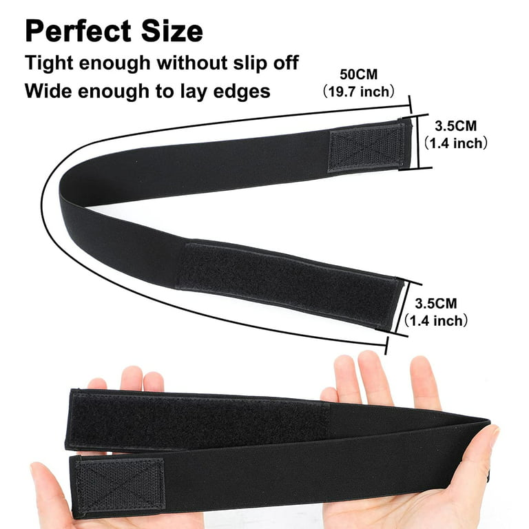 4pcs elastic wig strap black elastic bands Wig Strap to secure wig wigs for