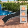 thumbnail image 4 of Patio Chaise Lounge Set of 2, Aluminum Outdoor Lounge Chairs Adjustable Backrest - All-Weather Poolside, Beach, 4 of 8
