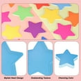 thumbnail image 3 of Uxcell 100 Pcs Star Cutouts, 3.3 x 3.5 Inch Star Shaped Paper Cards for DIY Projects, Classroom Decor Bulletin Board, Blue, 3 of 6