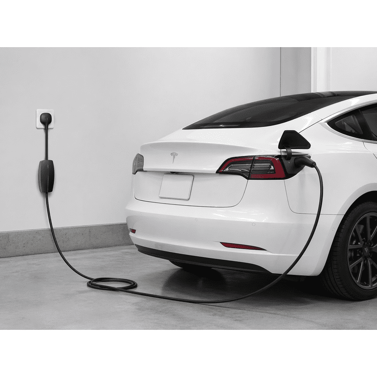 Tesla, Mobile Connector, Portable EV NACS Level 2 Charger, 20ft