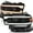 Black Housing Clear Lens, variant on Spec-D Tuning Black Smoke Dual Projector Headlights w/ Sequential LED Turn Signal and Startup Animation Compatible with 2019-2024 Dodge Ram 2500, 3500, 4500, Left + Right Pair Headlamps Assembly
