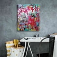 thumbnail image 4 of Epic Graffiti 'Graffiti' by David Drioton, Giclee Canvas Wall Art, 20"x24", 4 of 8