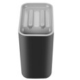 thumbnail image 4 of Portabrocas de material ABS, estante de cocina, herramienta de limpieza de vajilla, estante de secado de esponja (negro), 4 of 8