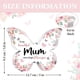 thumbnail image 4 of Regalos para mamá, los mejores regalos de cumpleaños para mamá, regalo de Navidad o del Día de la Madre para mamá, hermosa placa de acrílico en forma de mariposa, regalos pensativos para mamá de Da, 4 of 5