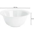 EXTRA LARGE Mixing Bowl (13Inch) 6Quart Plastic Salad Bowl/Mixing