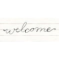 thumbnail image 3 of Schlabach, Sue 24x12 Black Modern Framed Museum Art Print Titled - Welcome, 3 of 5
