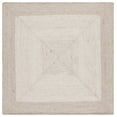 thumbnail image 2 of SAFAVIEH Braided Lars Geometric Reversible Area Rug, Beige/Ivory, 8' x 8' Square, 2 of 13