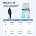 thumbnail image 4 of Fotbe Crystal Clear Water Splash Pantalones de Pijama para Hombre, Pantalones de Dormir, Pantalones de Casa con Cintura Ajustable y Bolsillos-Large, 4 of 6