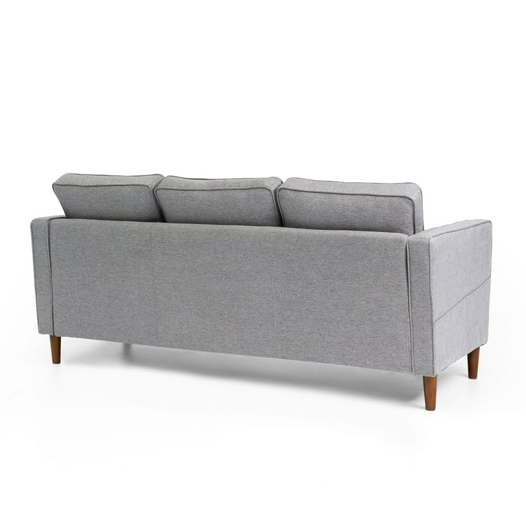 Mellow Hana Modern Upholstered Linen Fabric Sofa with