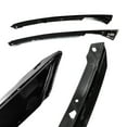 thumbnail image 6 of For 2019 2020 2021 Honda Civic Headlight Eyelid Trim Molding Glossy Black Pair, 6 of 7