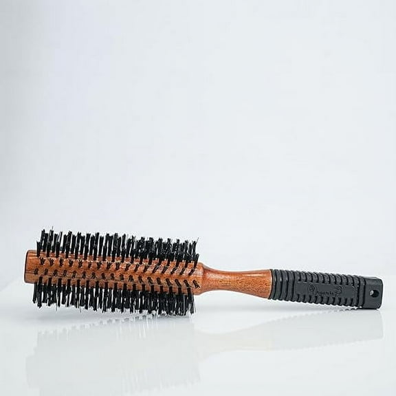 Wooden Hair Roller Brush | Boar Bristles