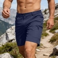 thumbnail image 5 of EaskTriop Men's Cargo Shorts Quick Dry Hiking Performance Outdoor Shorts with Zipper Pockets Lightweight Stretch Water Resistant Utility, 5 of 6
