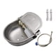 thumbnail image 3 of Bebedero Automático para Vacas, Bebedero para Ganado, Dispensador de Bebedero de Acero Inoxidable, Estación de Agua con Válvula de Flotador para Lecho Con Orificio y Tubería, 3 of 8