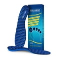thumbnail image 1 of Plantillas ortopédicas Walkhero para fascitis plantar, color azul, 1 of 7