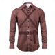 thumbnail image 1 of Camisas de hombre, estilo retro, informales, con cordón, divertidas, suaves y cómodas, nuevas camisetas de moda para hombre, 1 of 6