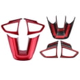thumbnail image 3 of ABS Estilo De Coche Botones De Volante Decoración Cubierta Pegatina Embellecedora para Fo_rd Focus 2015-2018, 3 of 5