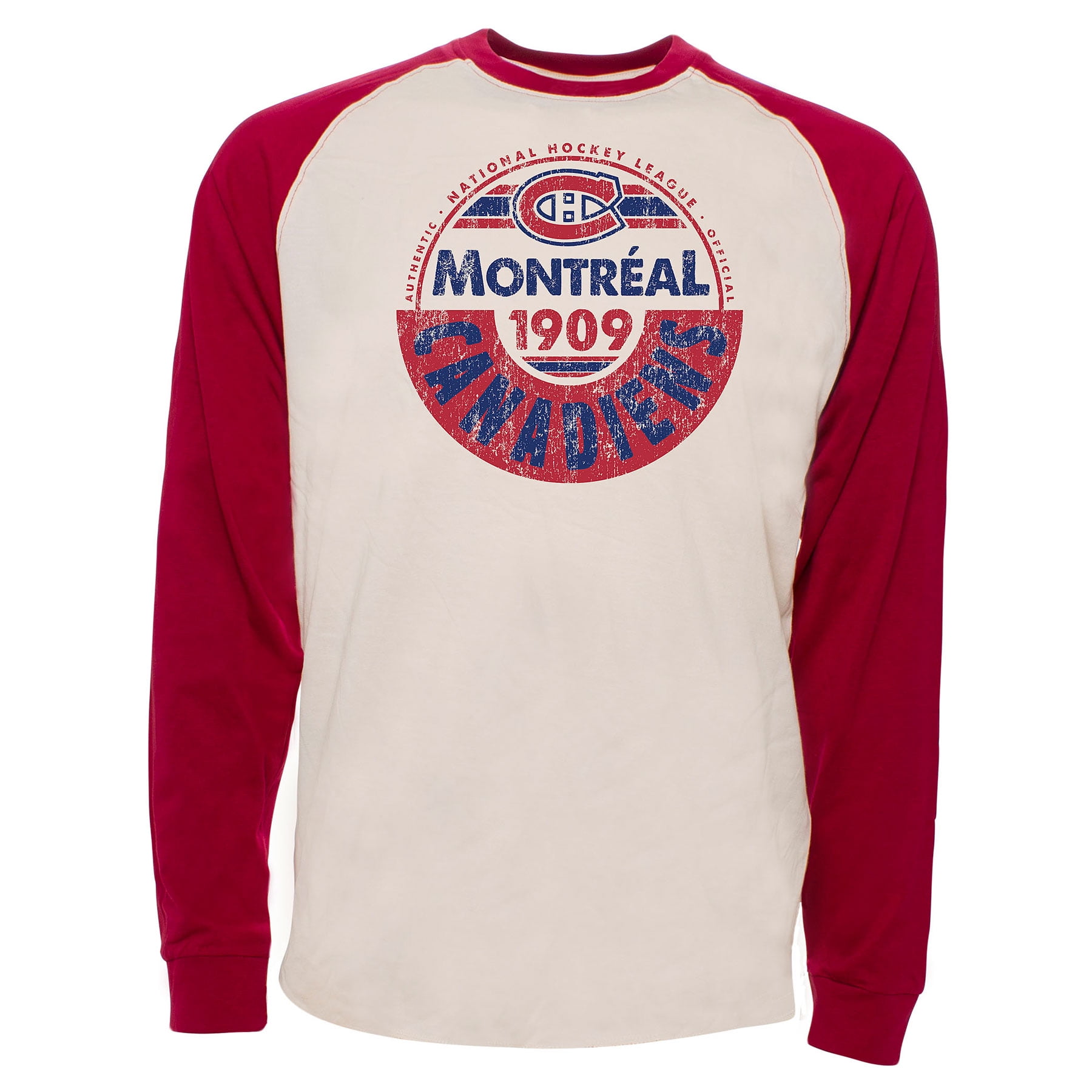 Montreal Canadiens Spheric Raglan Long Sleeve Jersey T Shirt Old Time Hockey Walmart Canada