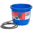 thumbnail image 5 of API Livestock Heated Round Water Bucket, 9 Quart 50W Anti-Chew Cord Ice-Free, 5 of 5