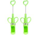 thumbnail image 3 of Shisuyan Stainless Steel Cherry Pitter Tool for Home Use Easy to Hold and Clean Green Color, 3 of 7
