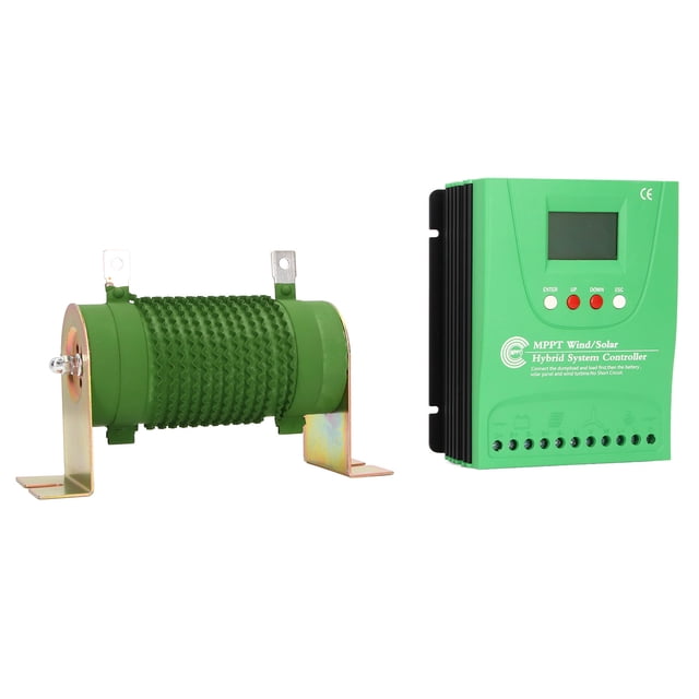 12V 24V Wind Solar Controller With LCD Display MPPT Boost Wind Solar Controller