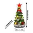 thumbnail image 3 of Christmas Glowing Tree Music Box Decoration Lighted With Soft Led Lights And Built-In Music Player, Animated Tree Design With Festive Tunes And Gentle Glow, Tabletop Ornament For, 3 of 7