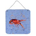 thumbnail image 1 of Crawfish Aluminium Metal Wall or Door Hanging Prints, 1 of 1