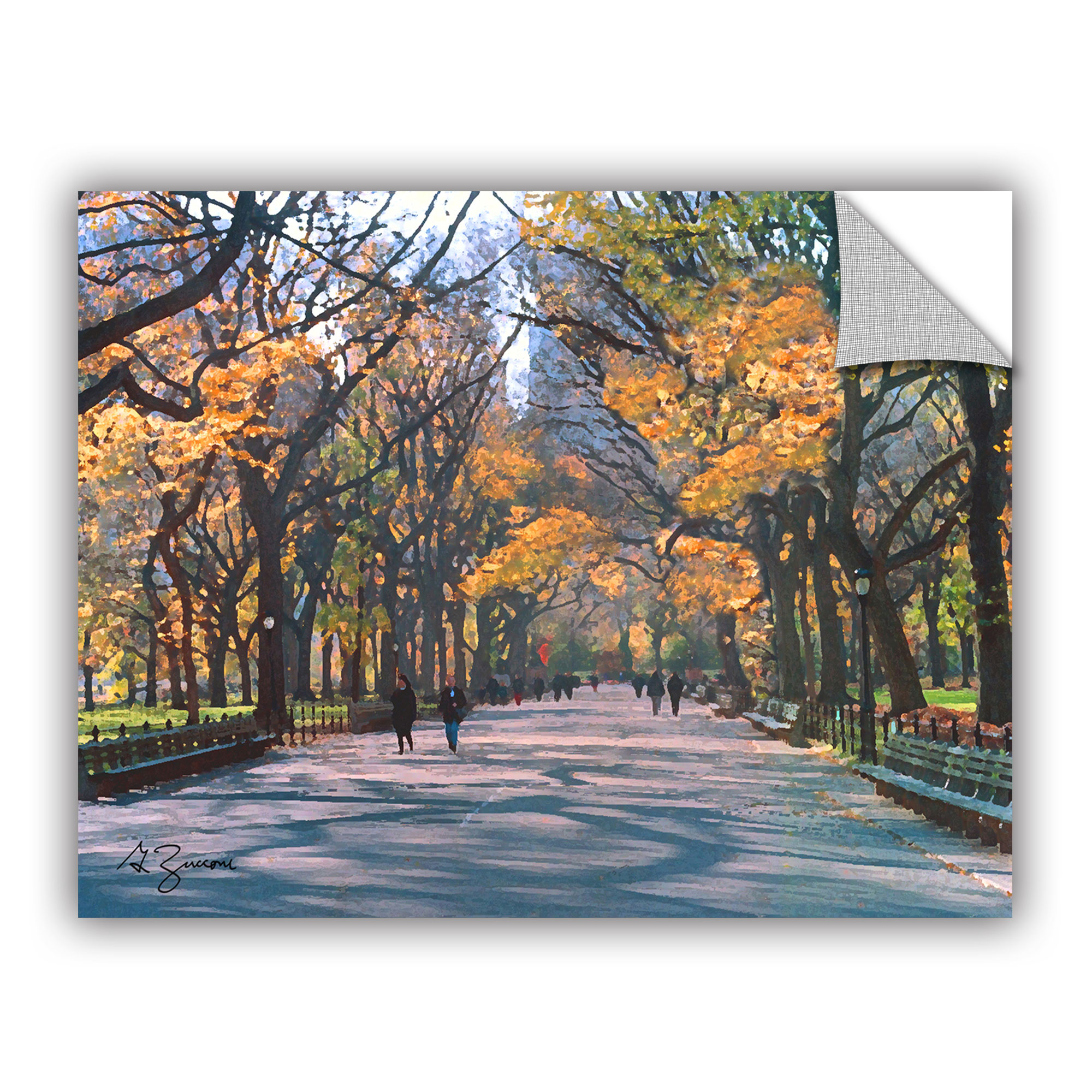 ''Central Park' Removable Wall Art Mural, 24x32