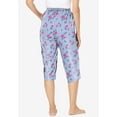 thumbnail image 2 of Dreams & Co. Plus Size Knit Sleep Capri, 2 of 6