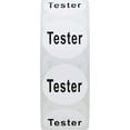 thumbnail image 2 of WWS-Hybsk 20mm Round White Cosmetic Tester Labels Total 500 Adhesive Labels Per Roll (White), 2 of 4
