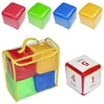 thumbnail image 1 of Juego De Dados De Rompecabezas, Juego De Dados Blandos, Juego De Bloques De Construcción De Espuma, Dados De Colores, Juguetes Educativos Para Niños De 4 A 6 Años sonducket EL011435-00, 1 of 6