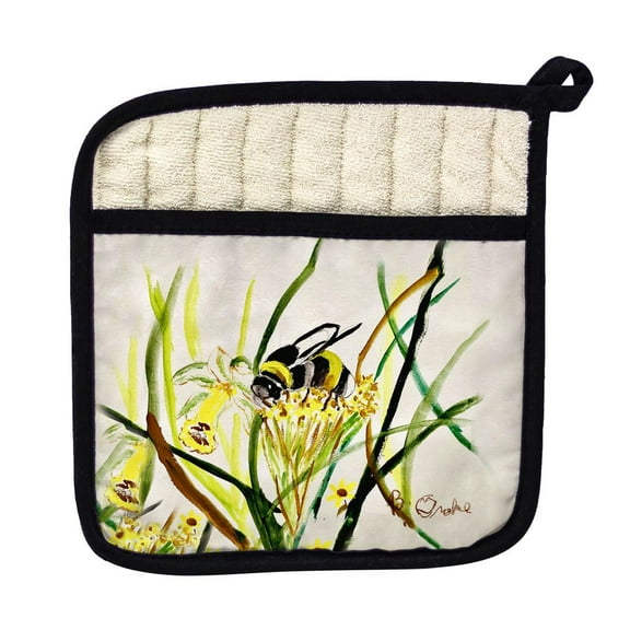Betsy Drake Interiors Bee & Flower Pot Holder