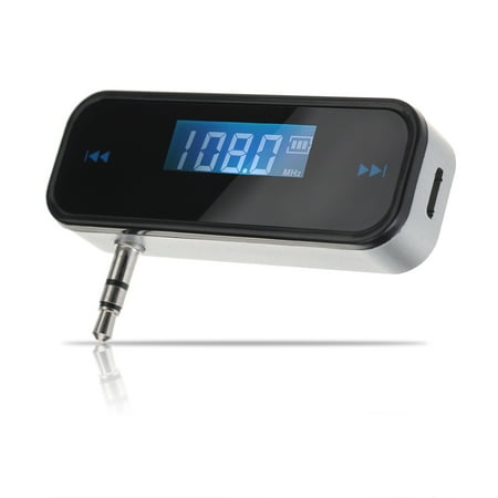 COUTLET VicTsing 3.5mm In - car FM Transmitter Radio Adapter for iPad iPhone Samsung Galaxy Blackberry Nokia Motorola, Other Smart Phones & Audio Devices With 3.5mm Audio Jack