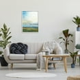 thumbnail image 2 of Stupell Industries Blue Sky Meadow Landscape Alluring Green Hills Paintings White Framed Art Print Wall Art, 24x30, by Suzanne Nicoll, 2 of 7