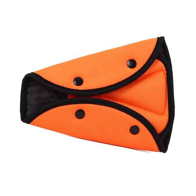 Soumake Ceinture de Sécurité Pliable Douce Ajustable Protection du Cou Triangle de Sécurité pour Voiture