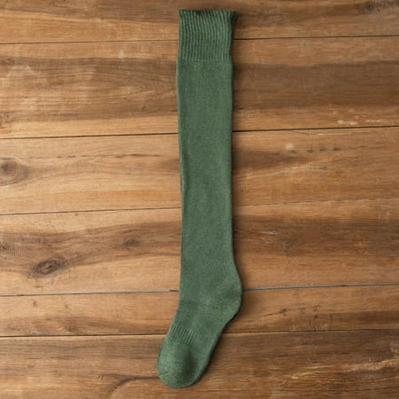 

2 pairs Women s Winter Thickening Warm Medium Length Over Knee Socks Keep Warm Sock High The Knee Lightweight Indoors Socks Color random