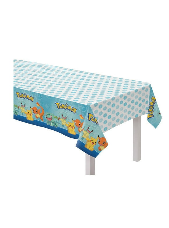 Pokemon Party Plastic Table Cover
