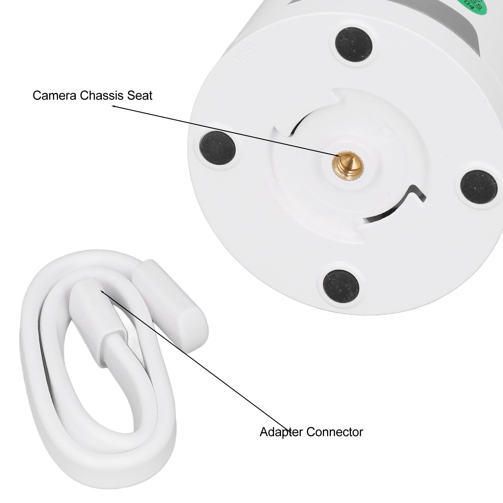 Suodoka 3MP Wireless Video Baby Monitor with Night Vision & 2-Way Talk, Long Range Smart Camera for Infant & Newborn Care (6.3 inches / 16 cm)