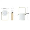 thumbnail image 3 of WIFKLSIIPG 4 in 1 Folding Table Lamp Retractable LED Light Wooden Handle Portable Light Control Dimmable 3 Brightness Night Light for Reading Outdoor Camping, 3 of 7