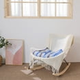 thumbnail image 6 of 20 inch Stripes Chair Cushions, Square Seat Pads Outdoor Chair Cushions for Office Sofa Dining Room Kitchen, 6 of 7