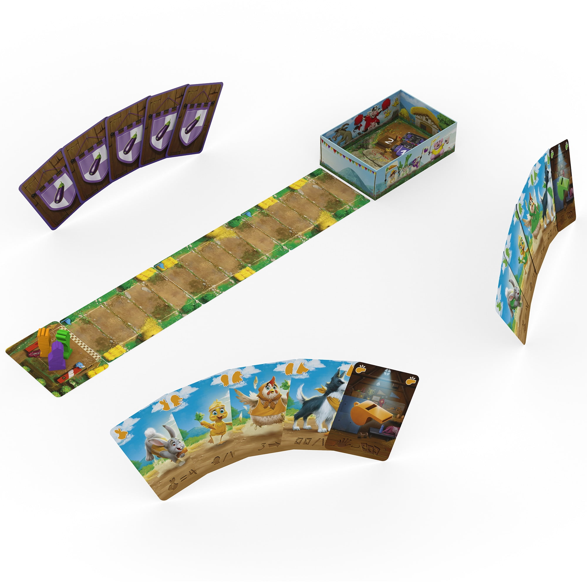 Farm & Furious - Animal Racing Card Game, Kids & Family, Ages 7+, 2-5 Players, 10 Min