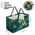 thumbnail image 2 of Mermaid Large Capacity Reusable Foldable Oxford Cloth Grocery Baskets - Multipurpose Storage Basket and Decorative Box, 2 of 7